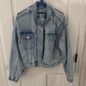 Abercrombie & Fitch Light Blue Jean Jacket